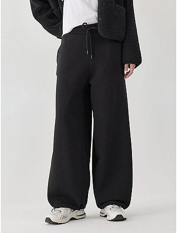 Pantalones deportivos básicos con realce y corte barril hiccup