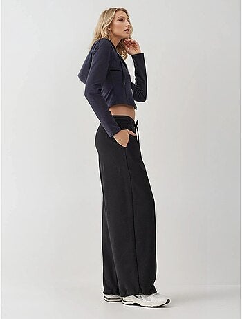 Pantalones deportivos básicos con realce y corte barril hiccup