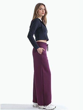 Pantalones deportivos básicos con realce y corte barril hiccup