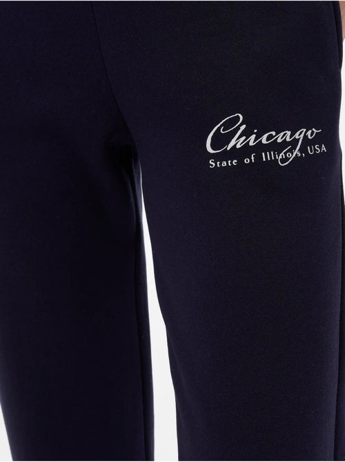 Pantalones deportivos con cintura elástica hiccup - Kiabi Pantalones deportivos con cintura elástica hiccup - Kiabi