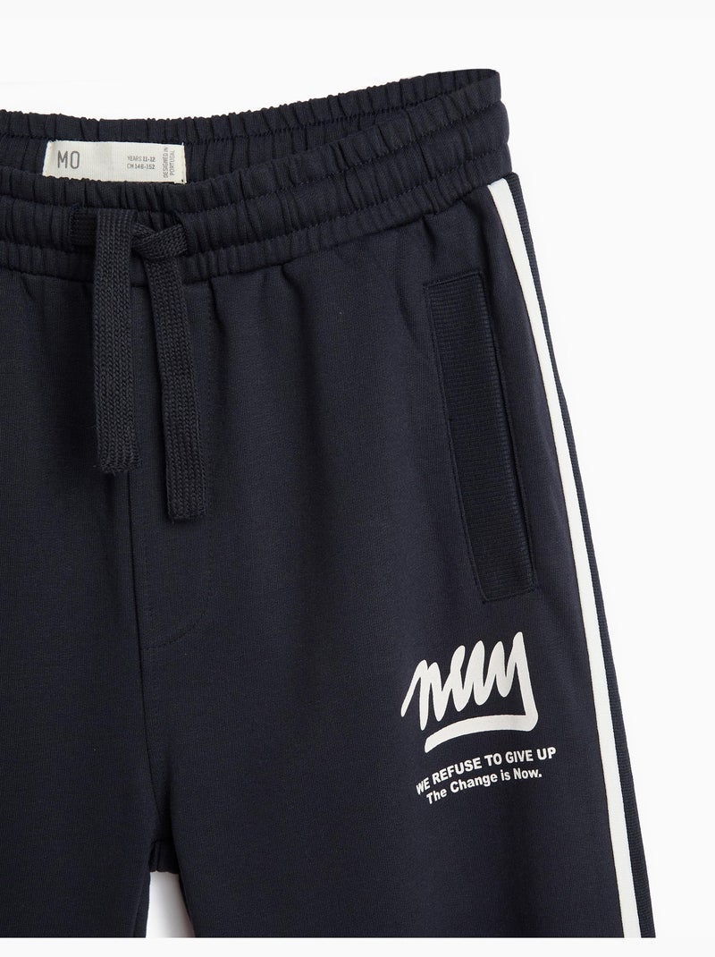 Pantalones deportivos de color rosa, mo fashion Azul - Kiabi