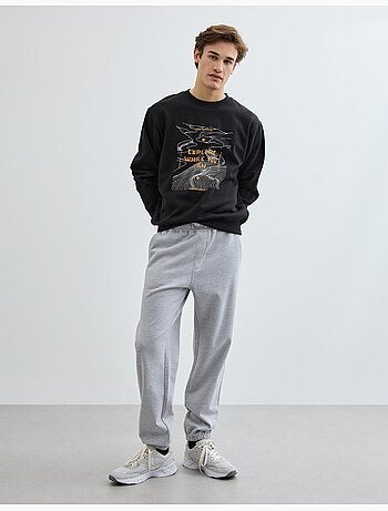 Pantalones deportivos de forro polar, MO Fashion
