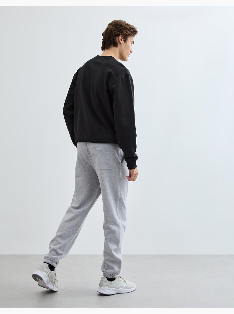 Pantalones deportivos de forro polar, MO Fashion Gris - Kiabi