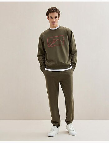Pantalones deportivos de forro polar, MO Fashion