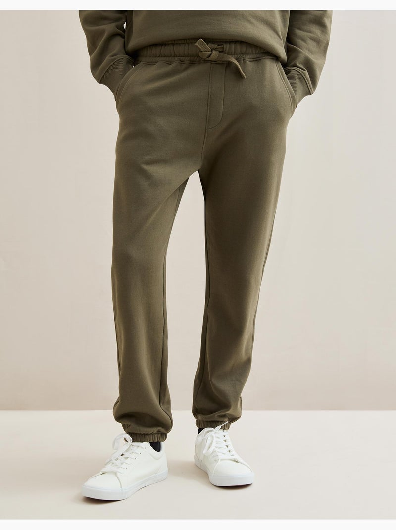 Pantalones deportivos de forro polar, MO Fashion Verde - Kiabi