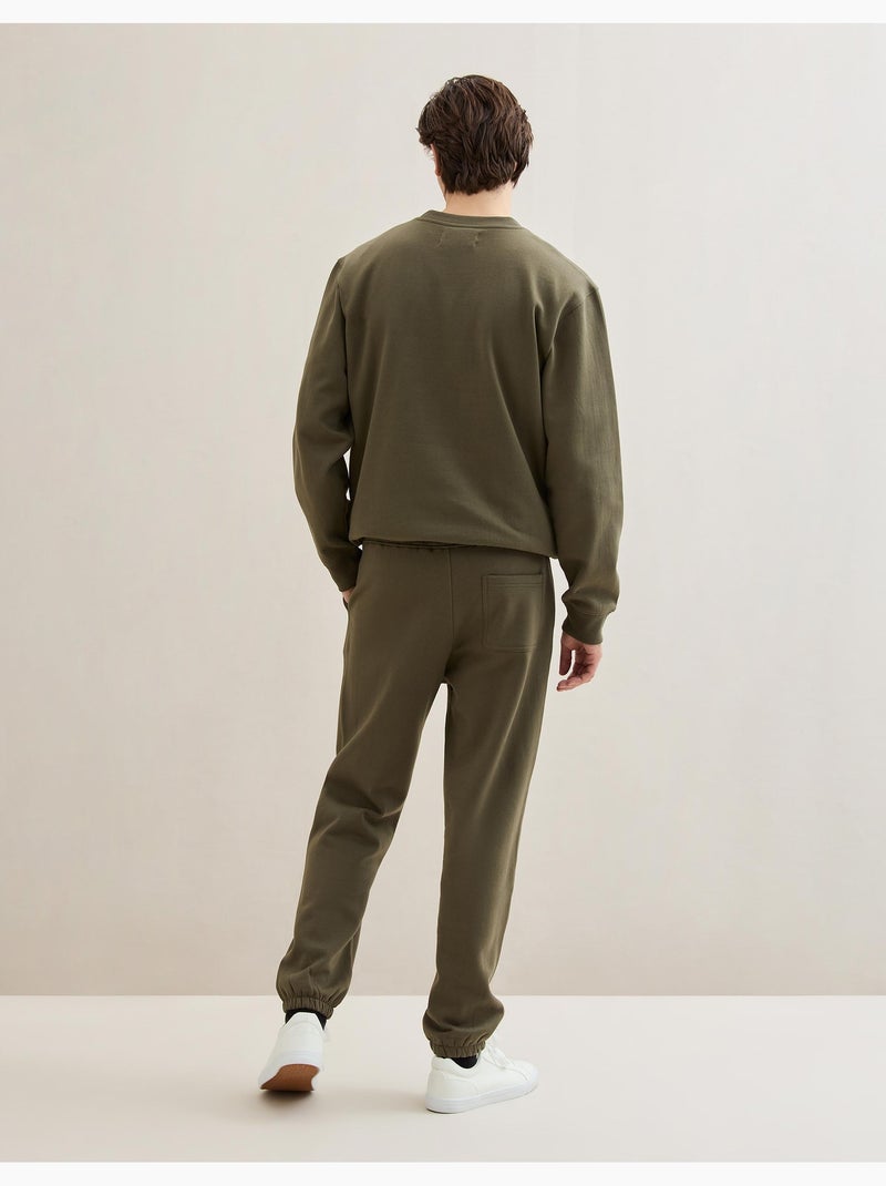 Pantalones deportivos de forro polar, MO Fashion Verde - Kiabi
