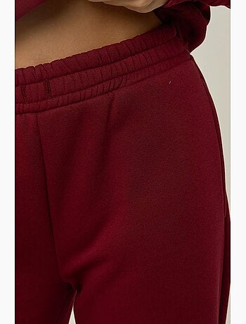 Pantalones deportivos de pierna ancha con cintura y cordón ajustable hiccup
