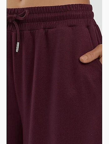 Pantalones deportivos de pierna ancha de modal suave al tacto hiccup