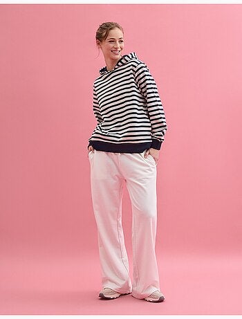 Pantalones deportivos de pierna ancha, MO Fashion