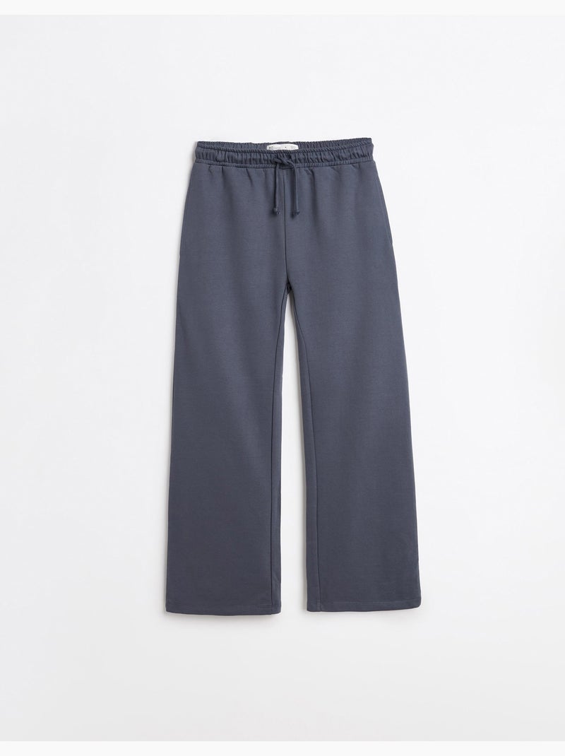 Pantalones deportivos de pierna ancha, MO Fashion Gris - Kiabi