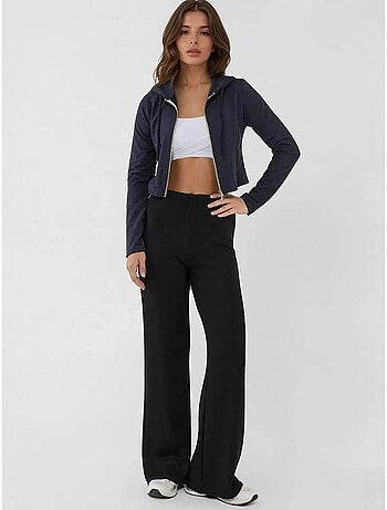 Pantalones deportivos de pierna recta con tacto modal y corte relajado hiccup