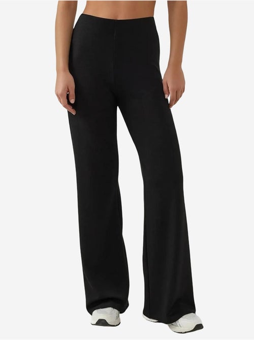 Pantalones deportivos de pierna recta con tacto modal y corte relajado hiccup - Kiabi Pantalones deportivos de pierna recta con tacto modal y corte relajado hiccup - Kiabi