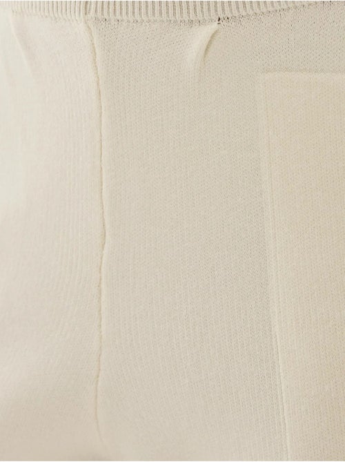 Pantalones deportivos de punto de cintura alta - Kiabi Pantalones deportivos de punto de cintura alta - Kiabi