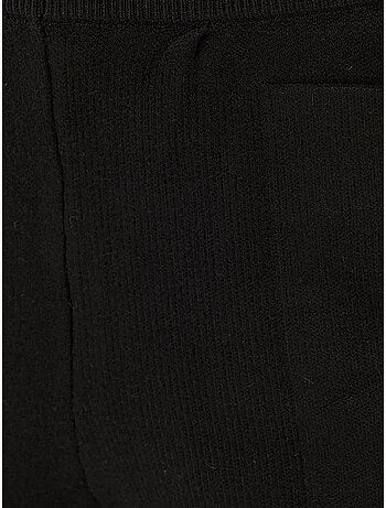 Pantalones deportivos de punto de cintura alta