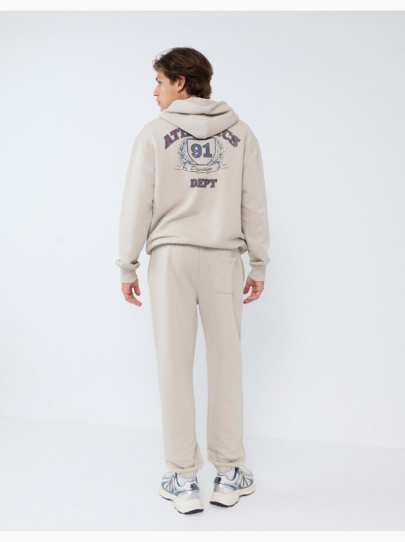 Pantalones deportivos hechos de mullido, mo fashion Beige - Kiabi