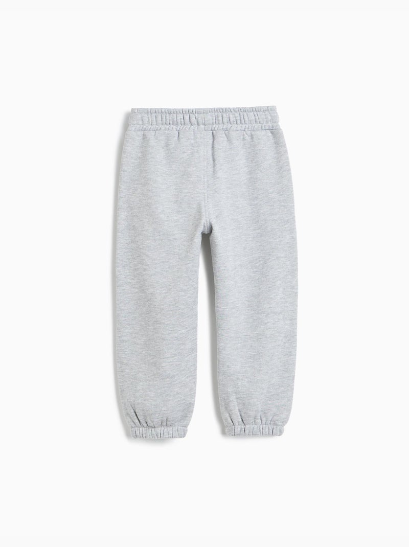 Pantalones deportivos hechos de mullido, mo fashion Gris - Kiabi
