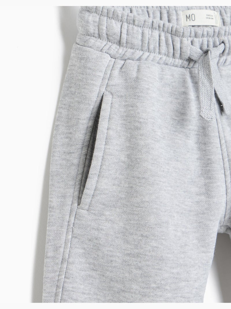 Pantalones deportivos hechos de mullido, mo fashion Gris - Kiabi