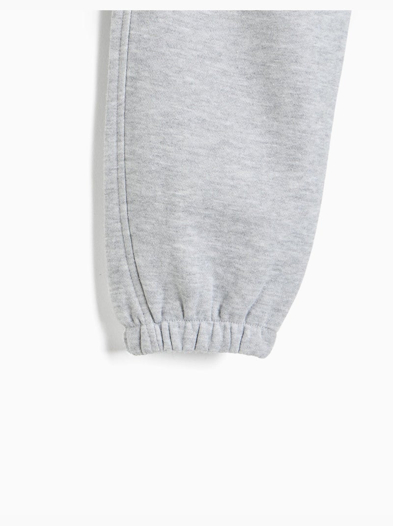 Pantalones deportivos hechos de mullido, mo fashion Gris - Kiabi