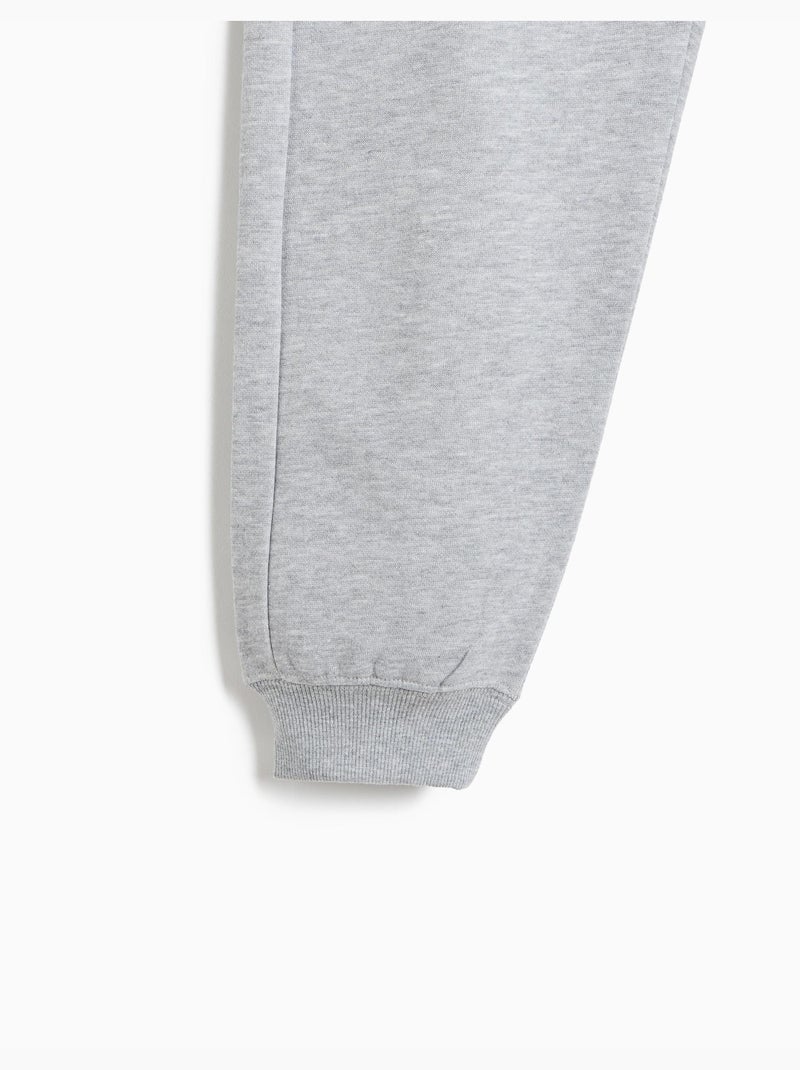 Pantalones deportivos hechos de mullido, mo fashion Gris - Kiabi