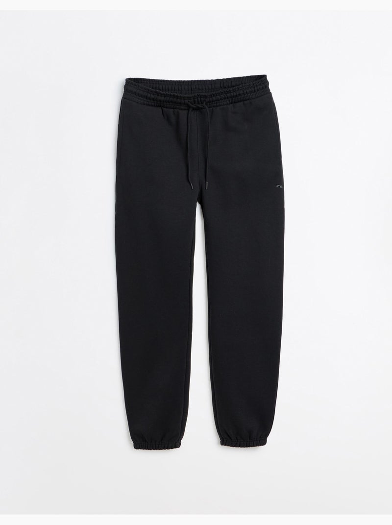 Pantalones deportivos hechos de mullido, mo fashion Negro - Kiabi