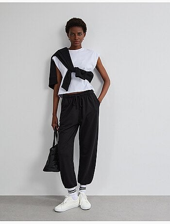 Pantalones deportivos hechos de mullido, mo fashion