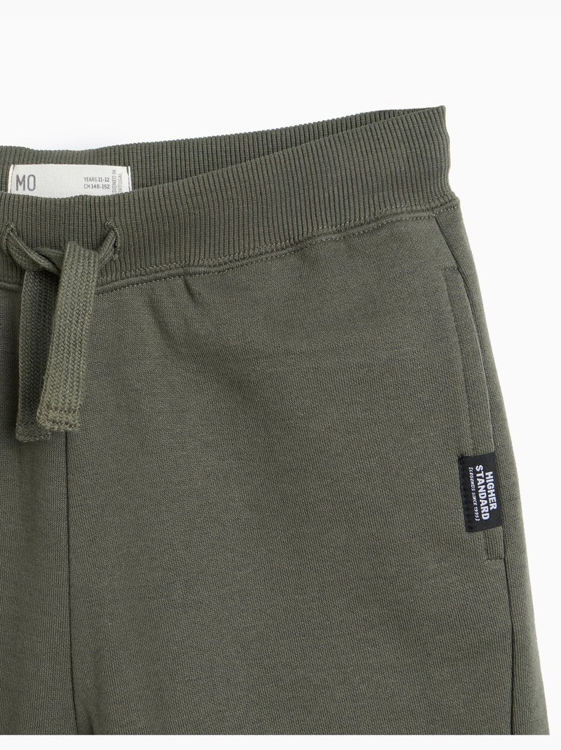 Pantalones deportivos hechos de mullido, mo fashion Verde - Kiabi