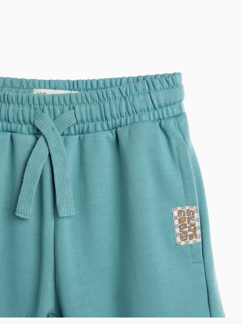 Pantalones deportivos hechos de mullido, mo fashion Verde - Kiabi