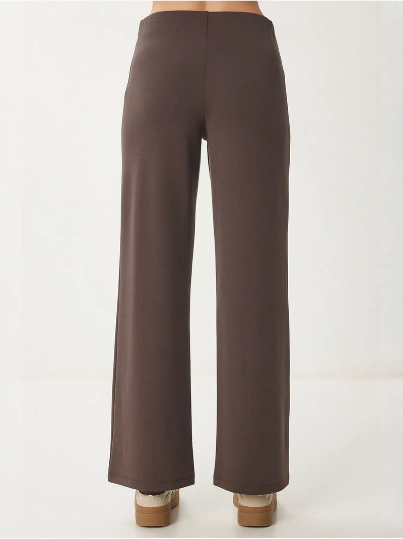 Pantalones deportivos largos de corte regular istanbul Marrón chocolate - Kiabi