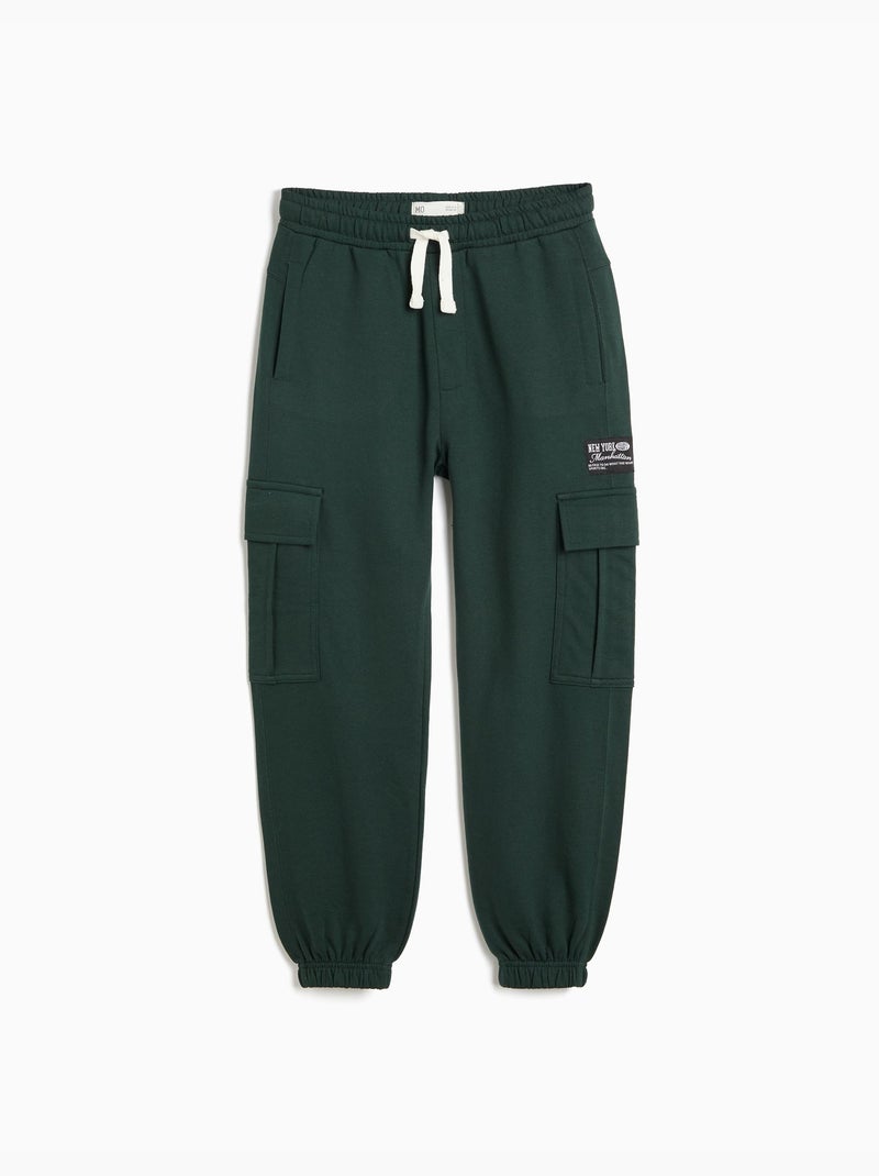 Pantalones deportivos, mo fashion Verde - Kiabi