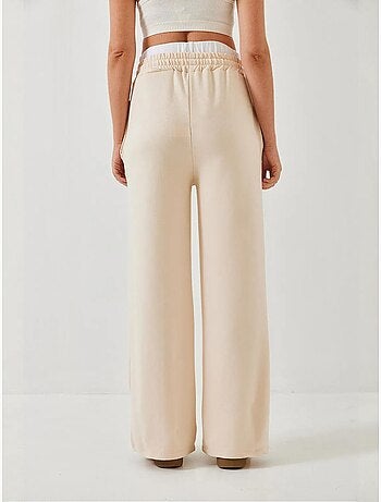 Pantalones elásticos con cintura anudada lucci