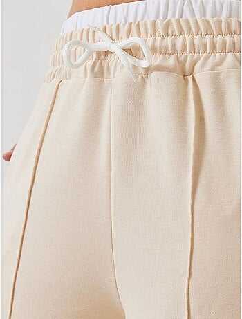Pantalones elásticos con cintura anudada lucci