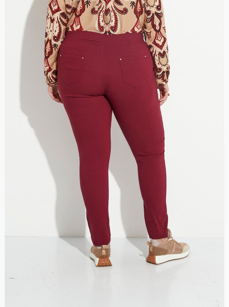 Pantalones elásticos con cintura elástica - AFIBEL Burdeos - Kiabi