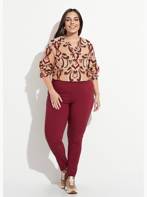 Pantalones elásticos con cintura elástica - AFIBEL - Kiabi