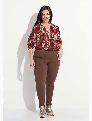 Pantalones elásticos con cintura elástica - AFIBEL