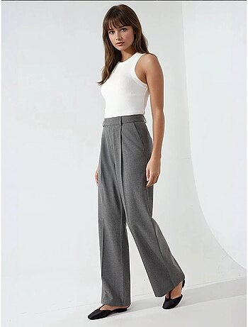 Pantalones elegantes de pierna recta hiccup