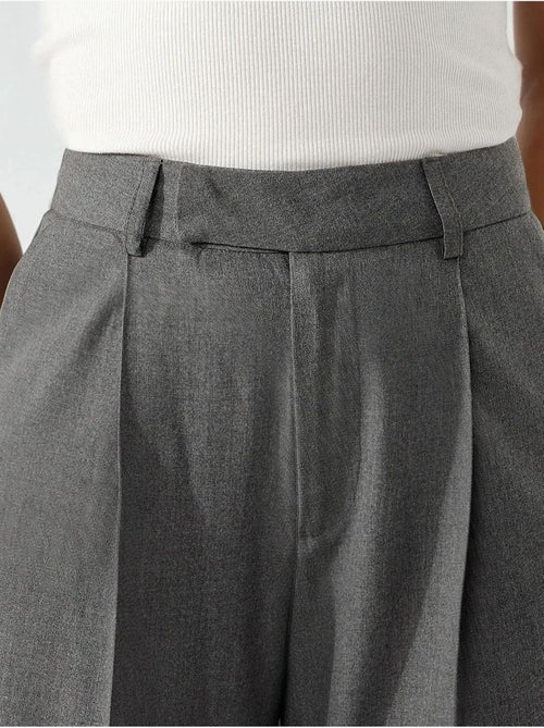 Pantalones elegantes de pierna recta hiccup - Kiabi Pantalones elegantes de pierna recta hiccup - Kiabi