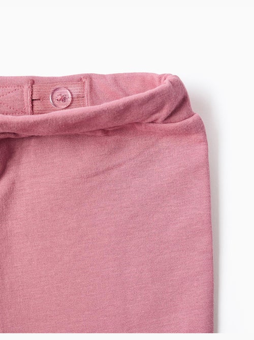 Pantalones Fleece Cardados, Rosa - Kiabi