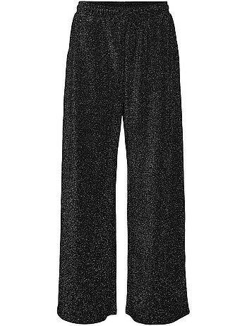Pantalones fluidos de lentejuelas para mujer Vero Moda