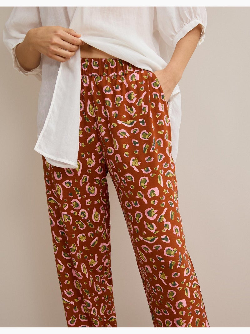Pantalones fluidos, mo fashion Beige - Kiabi