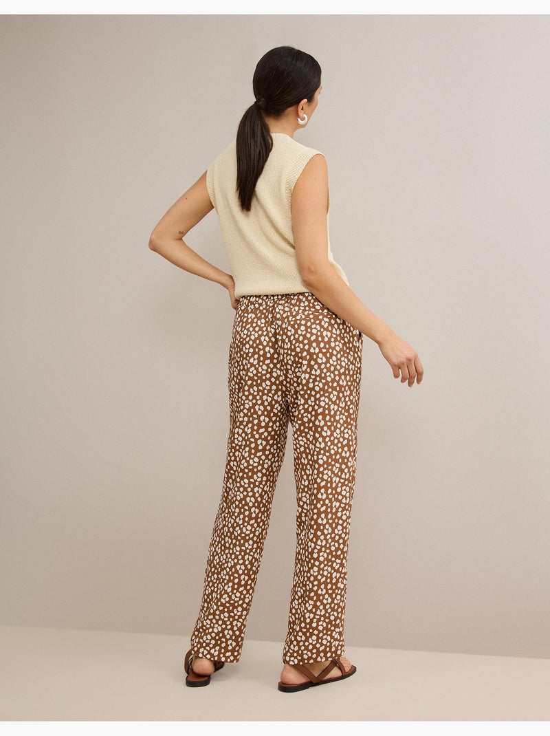 Pantalones fluidos, mo fashion Beige - Kiabi