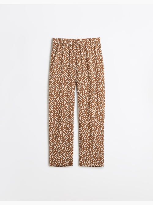 Pantalones fluidos, mo fashion - Kiabi Pantalones fluidos, mo fashion - Kiabi