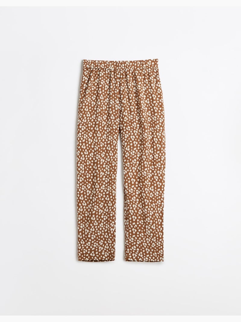 Pantalones fluidos, mo fashion Beige - Kiabi
