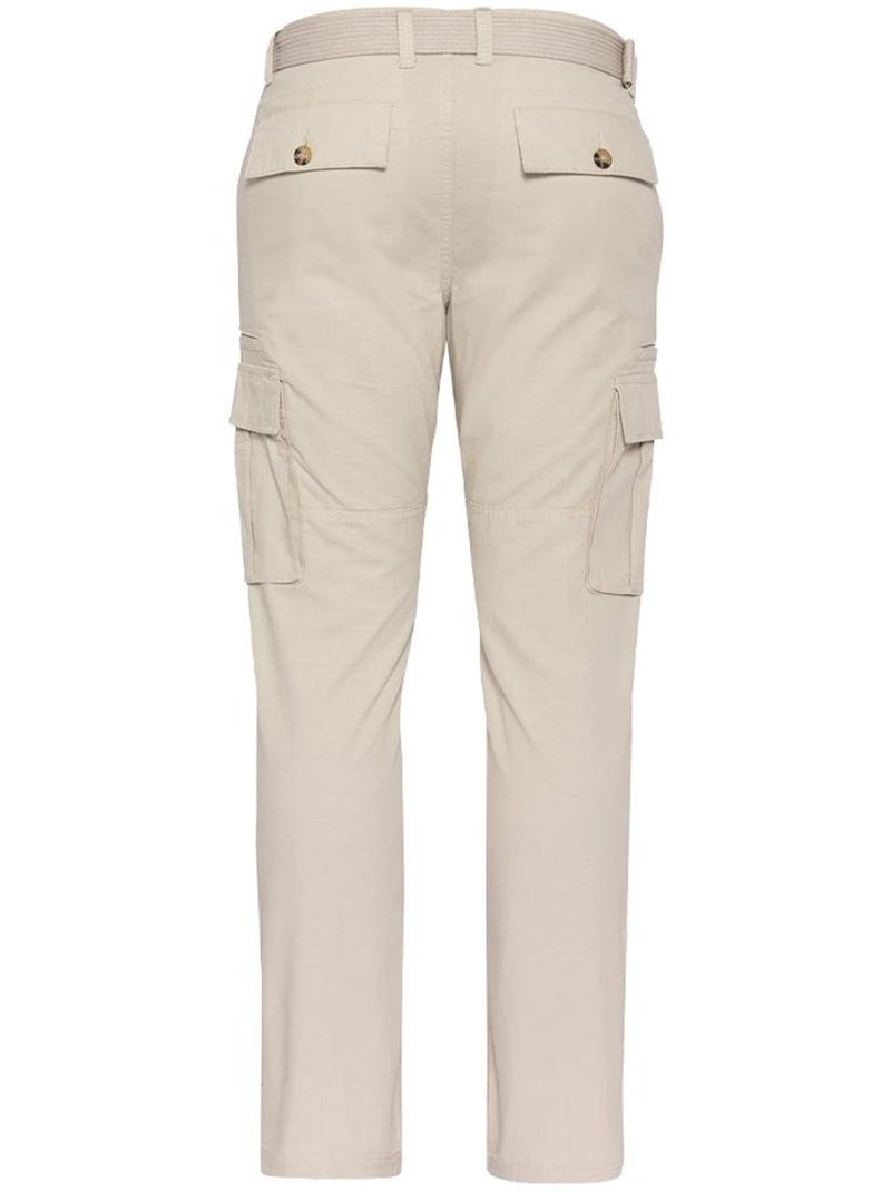 Pantalones fluidos para hombre schott Beige - Kiabi