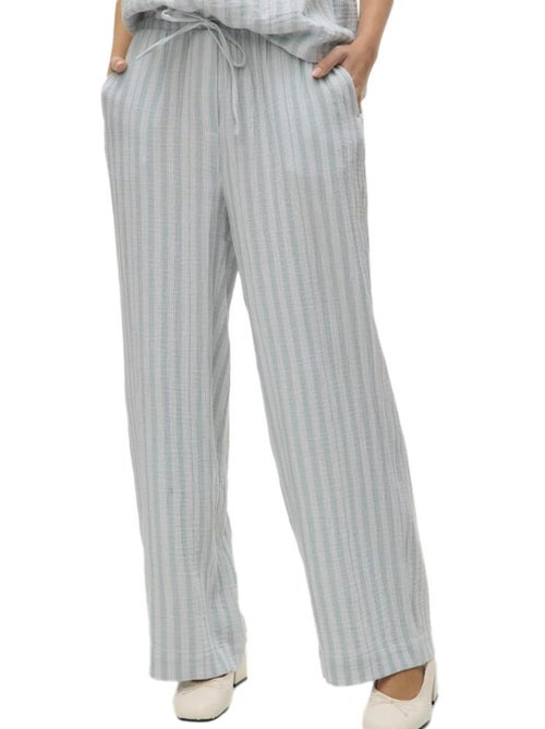 Pantalones Fluidos Vero Moda para Mujer - Kiabi Pantalones Fluidos Vero Moda para Mujer - Kiabi