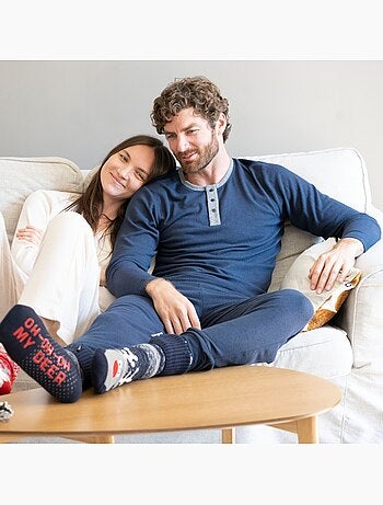 Pantalones homewear hombre Isotoner