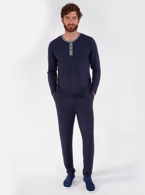 Pantalones homewear hombre Isotoner - Kiabi Pantalones homewear hombre Isotoner - Kiabi