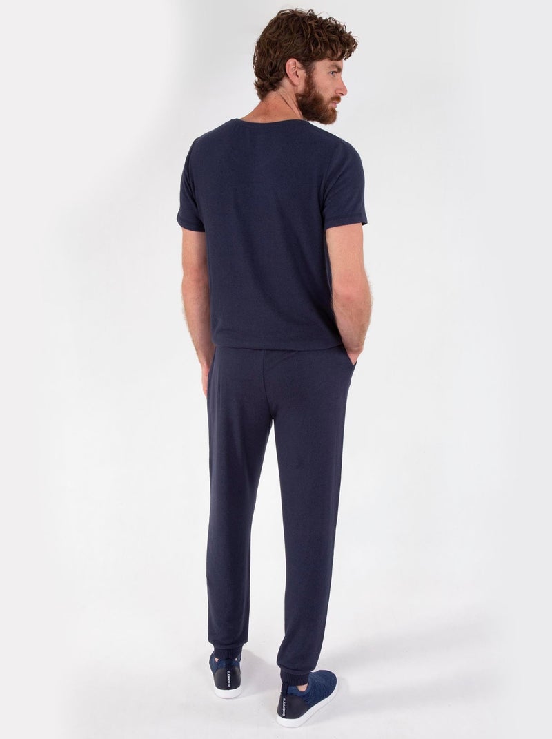Pantalones homewear hombre Isotoner Azul marino - Kiabi