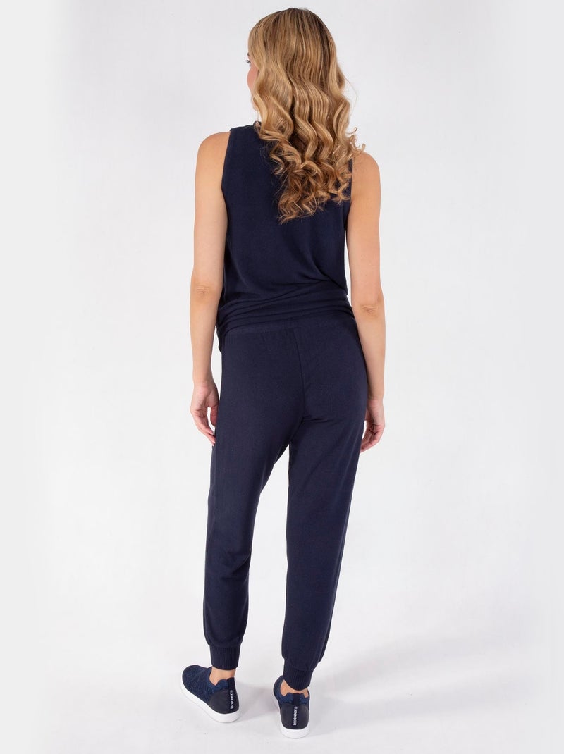 Pantalones homewear mujer Isotoner Azul marino - Kiabi