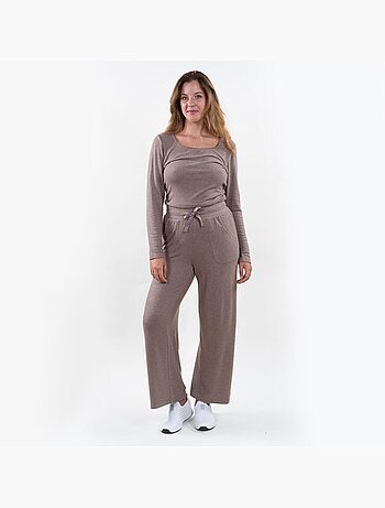 Pantalones homewear mujer isotoner