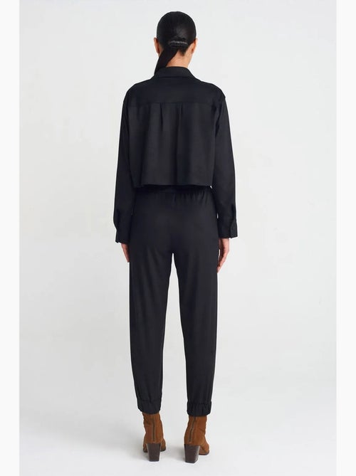 Pantalones jogger de ante sintético dilvin - Kiabi Pantalones jogger de ante sintético dilvin - Kiabi